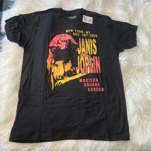 NWT Janis Joplin Madison Square Garden 1969 Graphic Tee T-shirt L